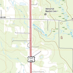 United States Geological Survey Redhead Branch, LA (2020, 24000-Scale) digital map