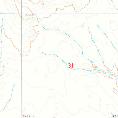 United States Geological Survey Redig, SD (1973, 24000-Scale) digital map