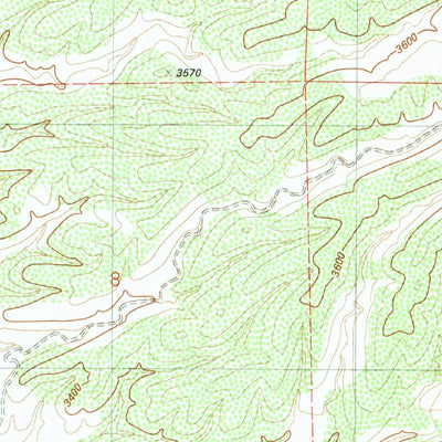 United States Geological Survey Redington, AZ (1981, 24000-Scale) digital map
