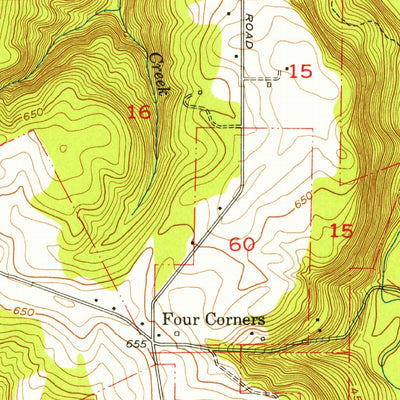 United States Geological Survey Redland, OR (1954, 24000-Scale) digital map