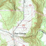 United States Geological Survey Redland, OR (1961, 24000-Scale) digital map