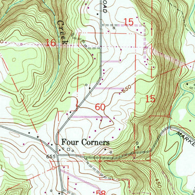United States Geological Survey Redland, OR (1961, 24000-Scale) digital map