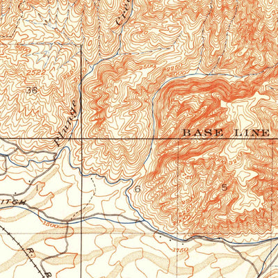 United States Geological Survey Redlands, CA (1899, 62500-Scale) digital map