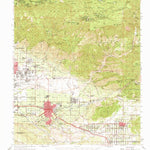 United States Geological Survey Redlands, CA (1954, 62500-Scale) digital map