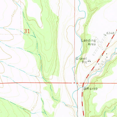 United States Geological Survey Redmesa, CO (1968, 24000-Scale) digital map