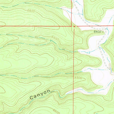 United States Geological Survey Redmesa, CO (1968, 24000-Scale) digital map