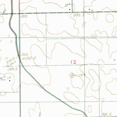 United States Geological Survey Redmon, IL (1998, 24000-Scale) digital map