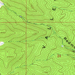 United States Geological Survey Redmond Canyon, UT (1966, 24000-Scale) digital map