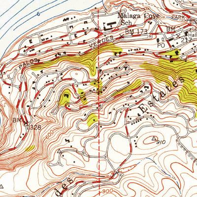United States Geological Survey Redondo Beach, CA (1951, 24000-Scale) digital map