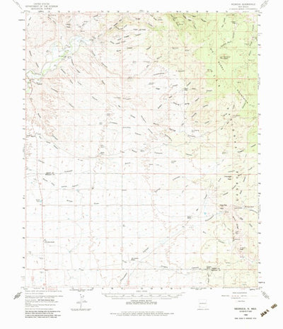 United States Geological Survey Redrock, NM (1959, 62500-Scale) digital map