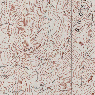United States Geological Survey Redrock Spring, NV (1990, 24000-Scale) digital map