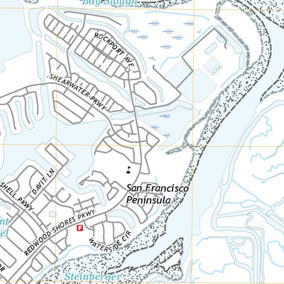 United States Geological Survey Redwood Point, CA (2021, 24000-Scale) digital map