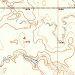 United States Geological Survey Ree Heights NE, SD (1951, 24000-Scale) digital map