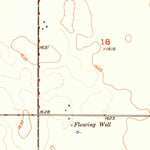 United States Geological Survey Ree Heights NW, SD (1951, 24000-Scale) digital map