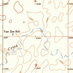 United States Geological Survey Ree Heights NW, SD (1951, 24000-Scale) digital map