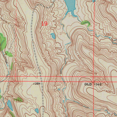 United States Geological Survey Reece, KS (1971, 24000-Scale) digital map