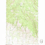 United States Geological Survey Reecer Canyon, WA (1985, 24000-Scale) digital map