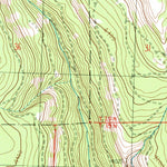 United States Geological Survey Reecer Canyon, WA (1985, 24000-Scale) digital map