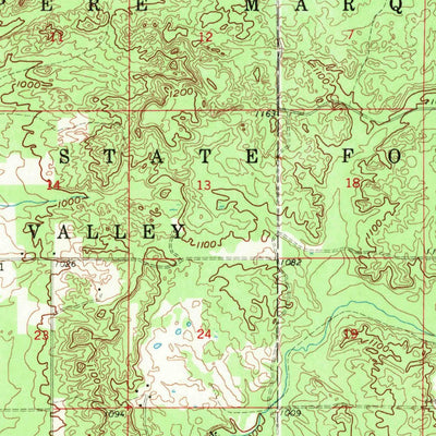 United States Geological Survey Reed City, MI (1959, 62500-Scale) digital map