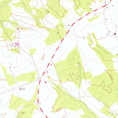 United States Geological Survey Reed Creek, GA-SC (1960, 24000-Scale) digital map