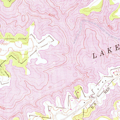 United States Geological Survey Reed Creek, GA-SC (1960, 24000-Scale) digital map