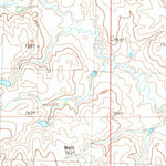 United States Geological Survey Reed Dam, SD (1983, 24000-Scale) digital map