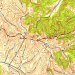 United States Geological Survey Reed, KY-IN (1952, 24000-Scale) digital map