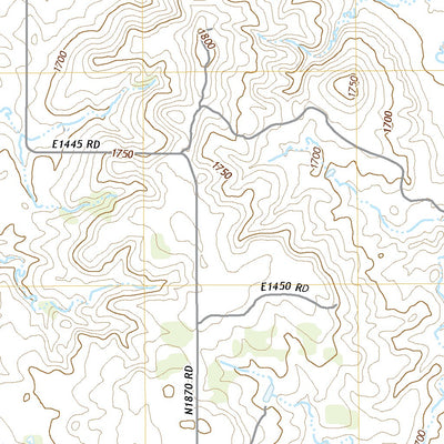 United States Geological Survey Reed, OK (2018, 24000-Scale) digital map