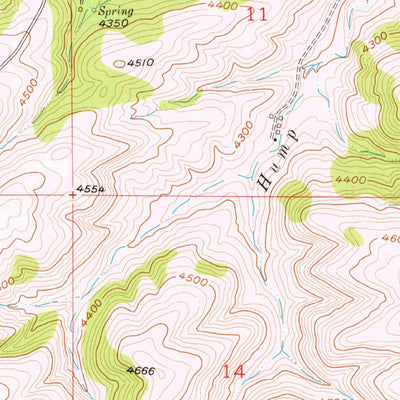 United States Geological Survey Reed Point, MT (1955, 24000-Scale) digital map