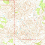 United States Geological Survey Reed Reservoir, WY (1964, 24000-Scale) digital map
