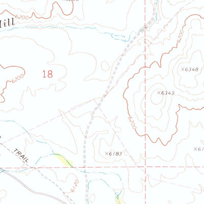United States Geological Survey Reed Station, NV (1971, 24000-Scale) digital map