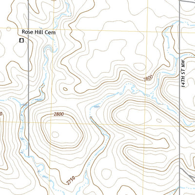 United States Geological Survey Reeder, ND (2020, 24000-Scale) digital map