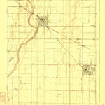 United States Geological Survey Reedley, CA (1924, 31680-Scale) digital map