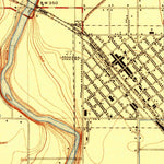 United States Geological Survey Reedley, CA (1924, 31680-Scale) digital map