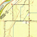 United States Geological Survey Reedley, CA (1951, 24000-Scale) digital map