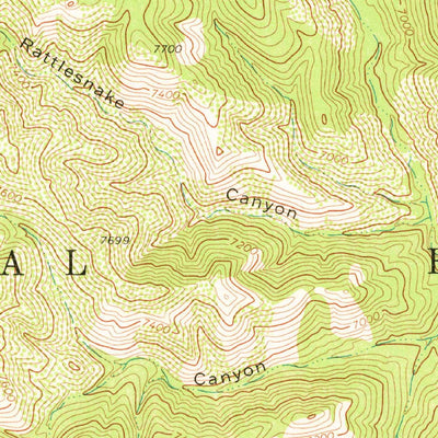 United States Geological Survey Reeds Peak, NM (1963, 24000-Scale) digital map