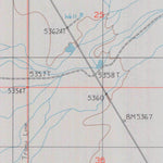 United States Geological Survey Reeds Ranch, NV (1987, 24000-Scale) digital map