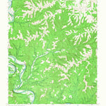 United States Geological Survey Reeds Spring, MO (1956, 24000-Scale) digital map