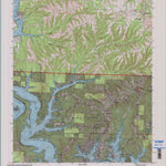 United States Geological Survey Reeds Spring, MO (1999, 24000-Scale) digital map