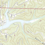 United States Geological Survey Reeds Spring, MO (2021, 24000-Scale) digital map