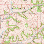 United States Geological Survey Reedsburg East, WI (1975, 24000-Scale) digital map
