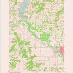 United States Geological Survey Reedsburg West, WI (1975, 24000-Scale) digital map
