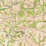 United States Geological Survey Reedsburg, WI (1956, 62500-Scale) digital map