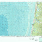 United States Geological Survey Reedsport, OR (1980, 100000-Scale) digital map
