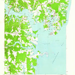 United States Geological Survey Reedville, VA (1944, 24000-Scale) digital map