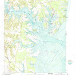 United States Geological Survey Reedville, VA (1968, 24000-Scale) digital map
