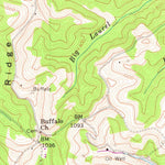 United States Geological Survey Reedy, WV (1957, 24000-Scale) digital map