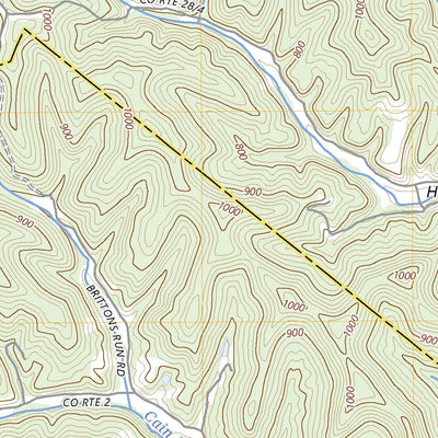 United States Geological Survey Reedy, WV (2023, 24000-Scale) digital map