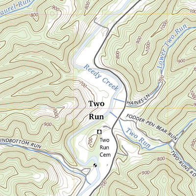 United States Geological Survey Reedy, WV (2023, 24000-Scale) digital map