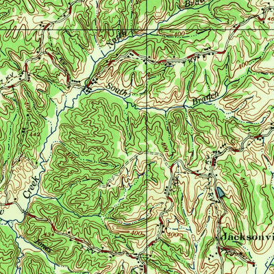 United States Geological Survey Reelfoot Lake, TN-MO-KY (1956, 62500-Scale) digital map